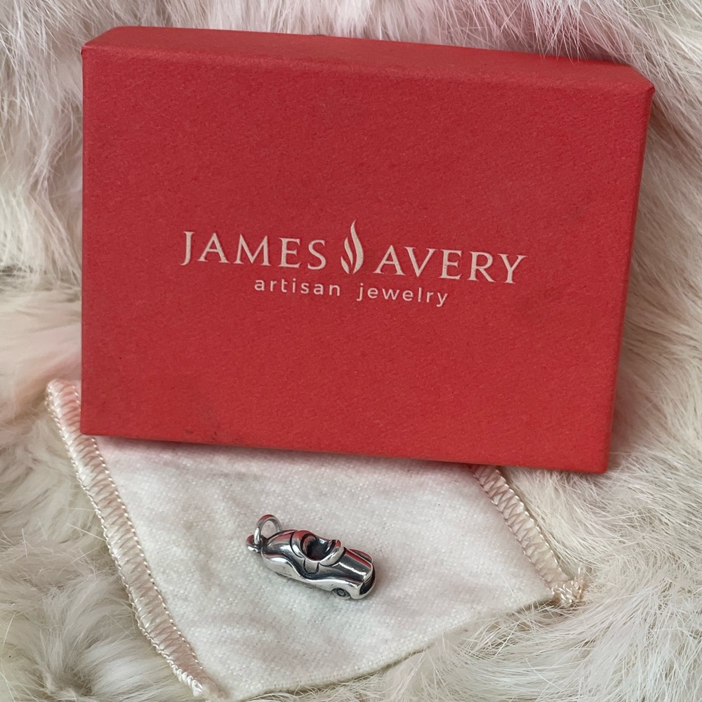 James Avery retired vintage roadster sports car charm